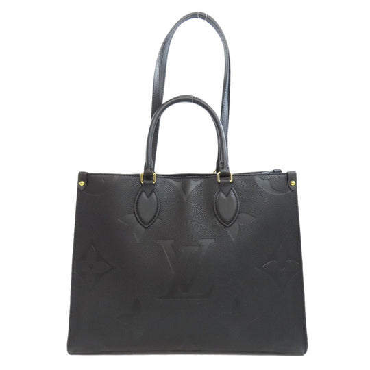 LOUIS VUITTON Tote Bag M45595 Ann Platt black On the Go MM Women Used Authentic