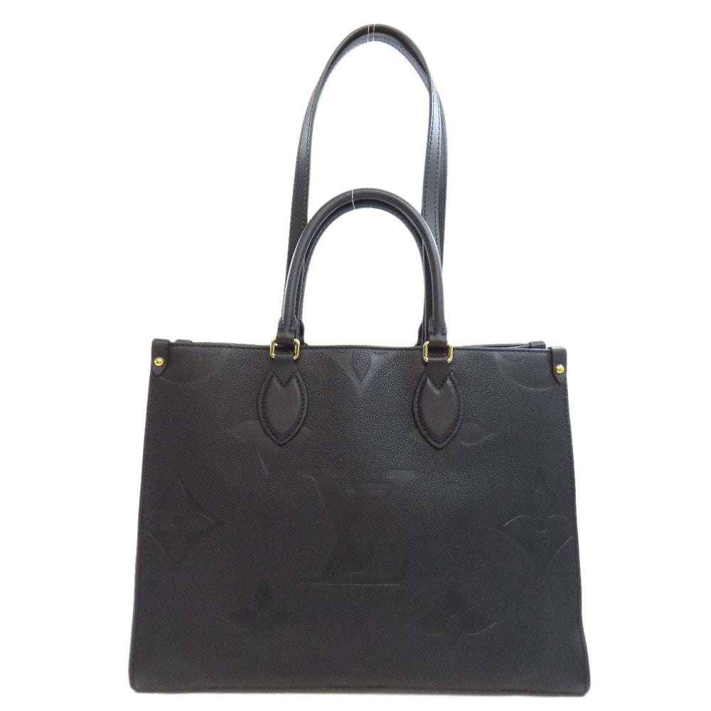 LOUIS VUITTON Tote Bag M45595 Ann Platt black On the Go MM Women Used Authentic