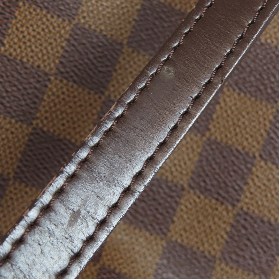 LOUIS VUITTON Tote Bag N41108 Damier canvas Brown Hippo Rivington Women Used Authentic