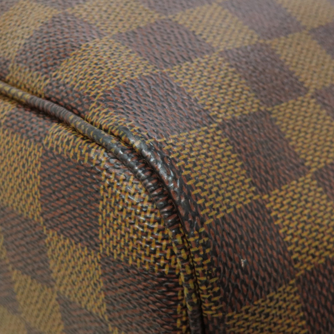 LOUIS VUITTON Tote Bag N41108 Damier canvas Brown Hippo Rivington Women Used Authentic
