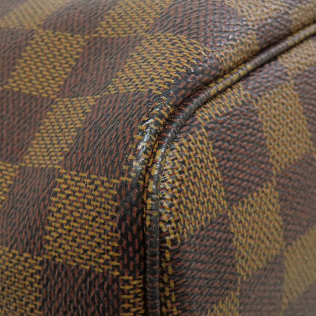 LOUIS VUITTON Tote Bag N41108 Damier canvas Brown Hippo Rivington Women Used Authentic