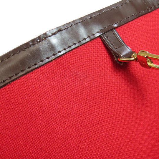 LOUIS VUITTON Tote Bag N41108 Damier canvas Brown Hippo Rivington Women Used Authentic