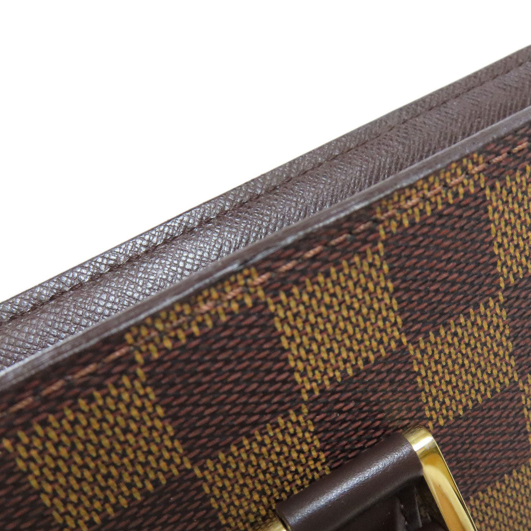 LOUIS VUITTON Tote Bag N51145 Damier canvas Brown Venice PM Women Used Authentic