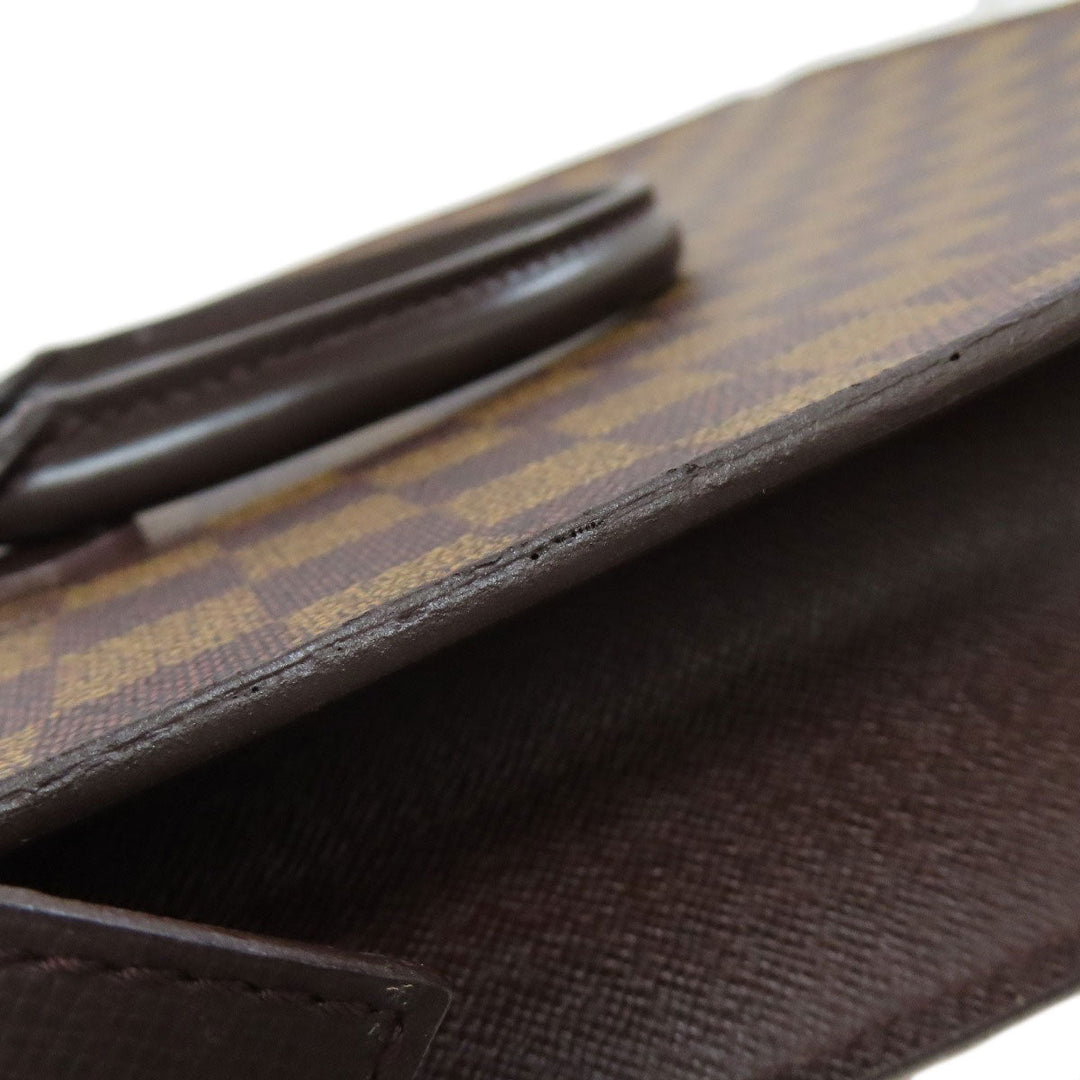 LOUIS VUITTON Tote Bag N51145 Damier canvas Brown Venice PM Women Used Authentic