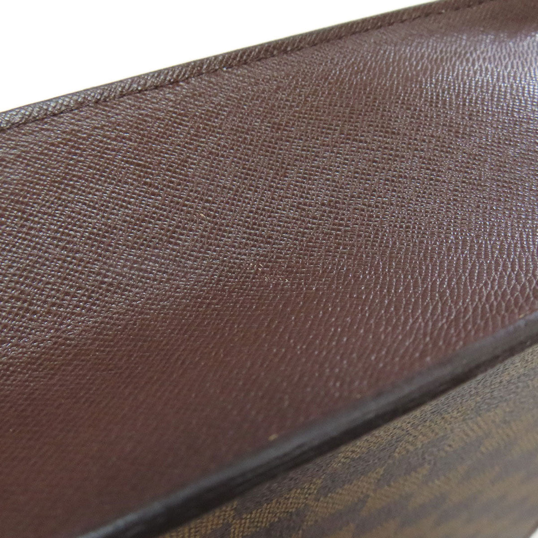 LOUIS VUITTON Tote Bag N51145 Damier canvas Brown Venice PM Women Used Authentic