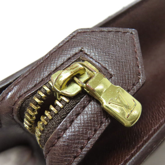 LOUIS VUITTON Tote Bag N51145 Damier canvas Brown Venice PM Women Used Authentic