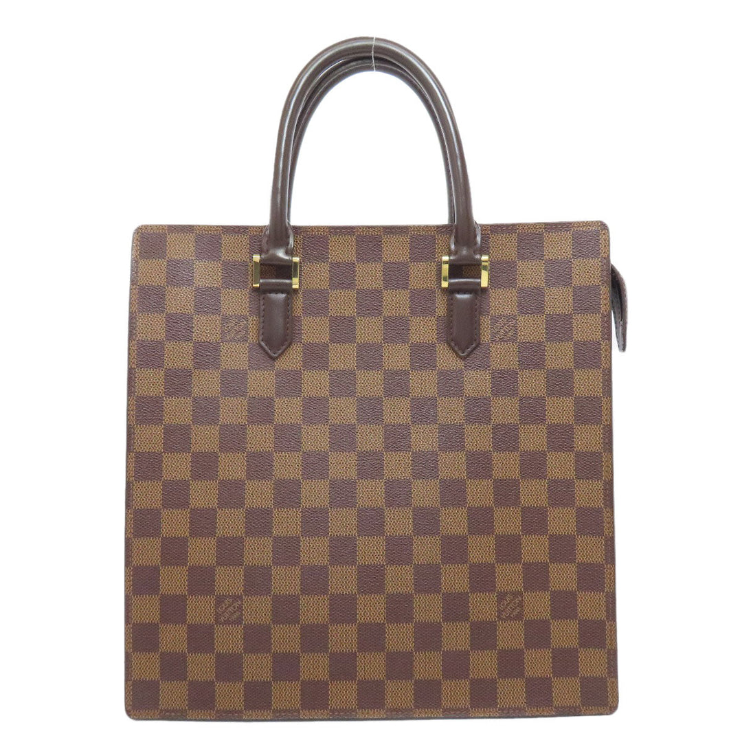 LOUIS VUITTON Tote Bag N51145 Damier canvas Brown Venice PM Women Used Authentic
