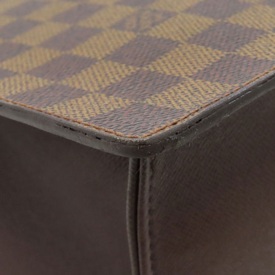 LOUIS VUITTON Tote Bag N51145 Damier canvas Brown Venice PM Women Used Authentic