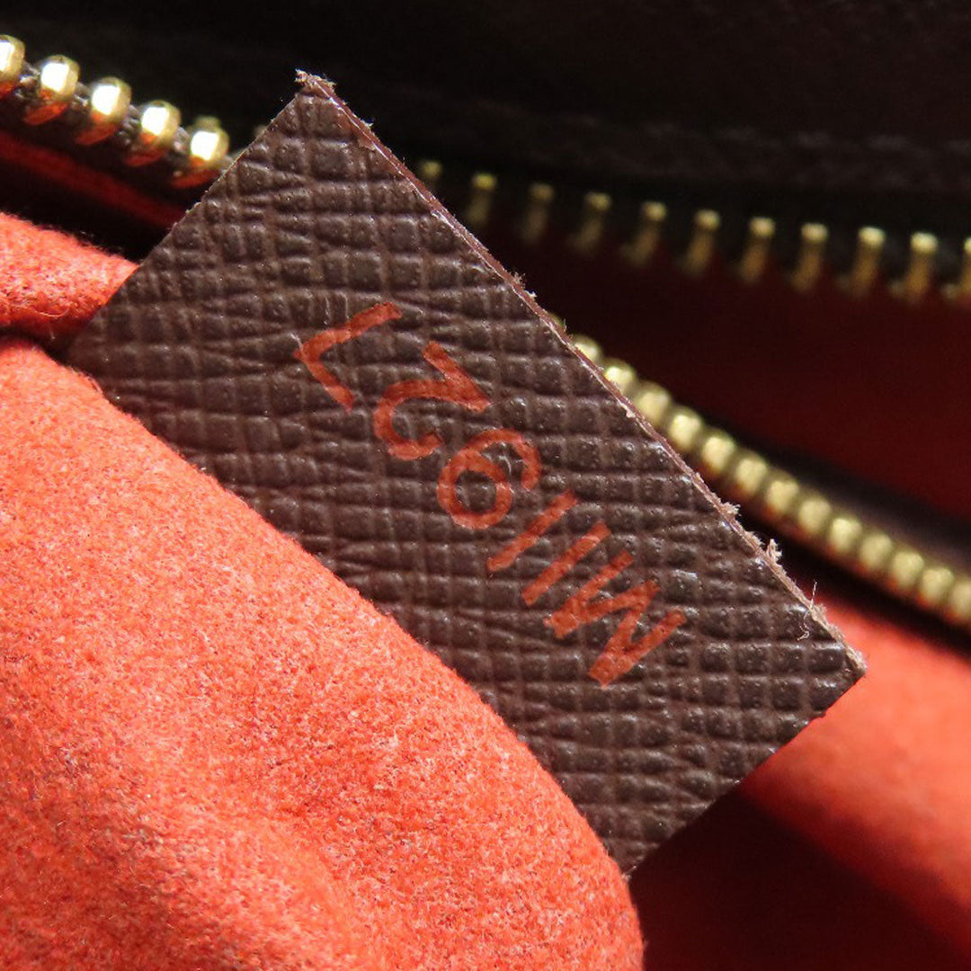 LOUIS VUITTON Tote Bag N51145 Damier canvas Brown Venice PM Women Used Authentic