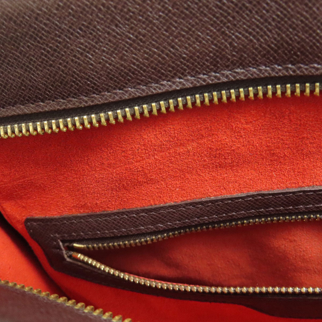 LOUIS VUITTON Tote Bag N51145 Damier canvas Brown Venice PM Women Used Authentic