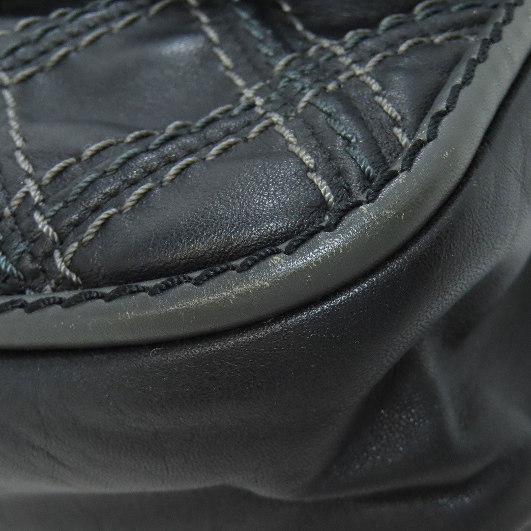 CHANEL Shoulder Bag Calfskin black ChainShoulder COCO Mark Gold Metal Women Used Authentic