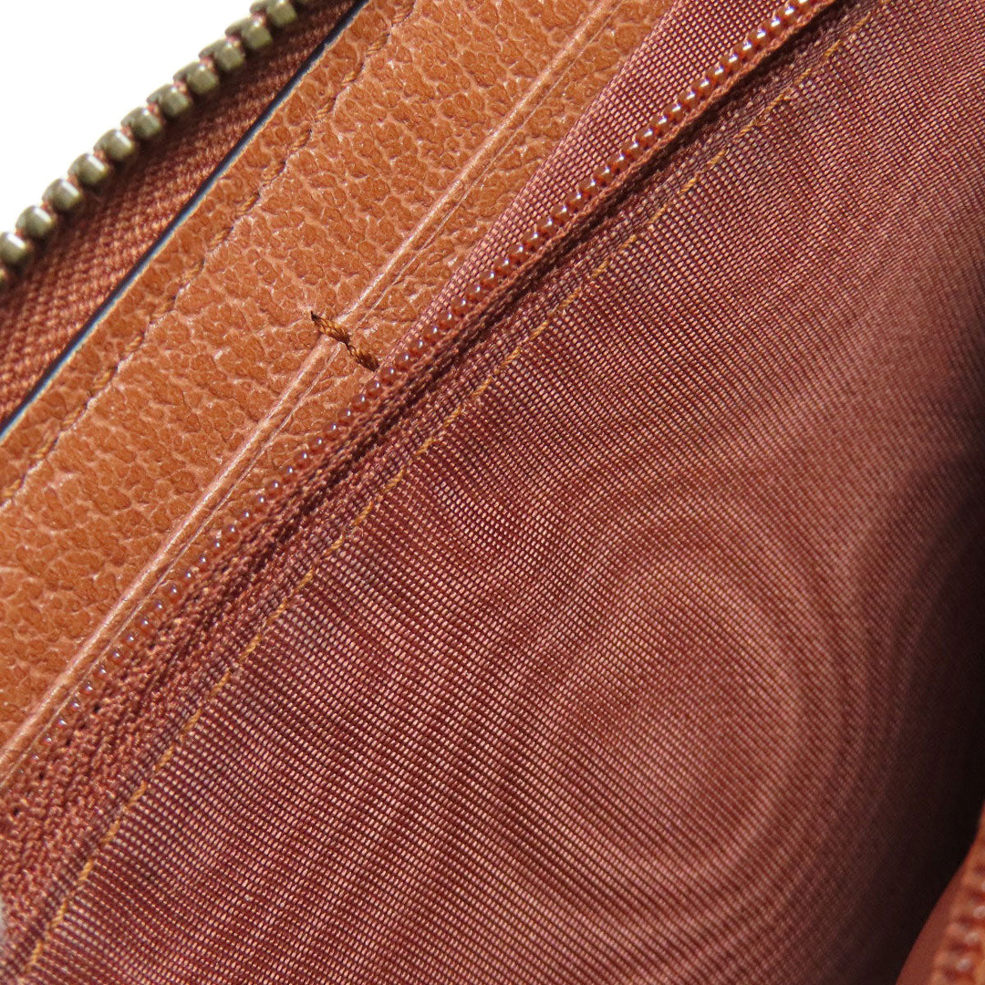 GUCCI Long Wallet Purse 547791 canvas Brown NY Yankees collaboration GG Women Used Authentic