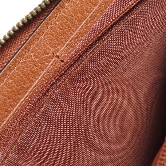 GUCCI Long Wallet Purse 547791 canvas Brown NY Yankees collaboration GG Women Used Authentic