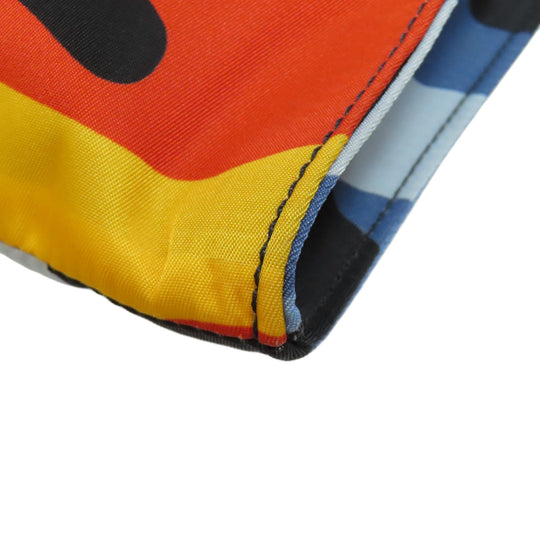 VALENTINO business bag Nylon blue Camouflage Pattern mens Used Authentic