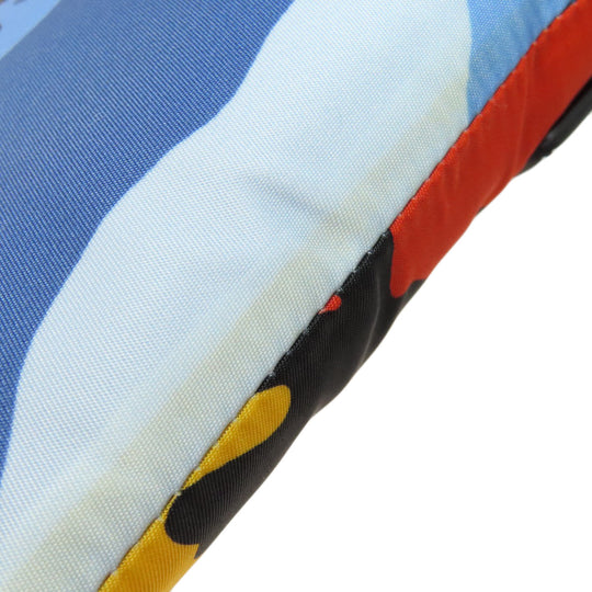 VALENTINO business bag Nylon blue Camouflage Pattern mens Used Authentic