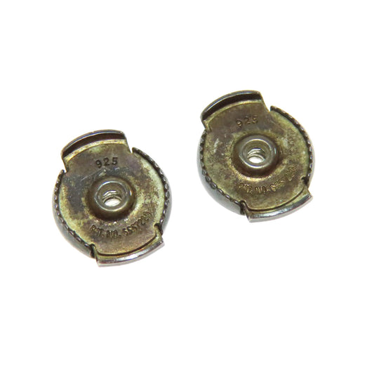 HERMES Pierce Buffalo horn Brown Fidelio Village PM Women Used Authentic