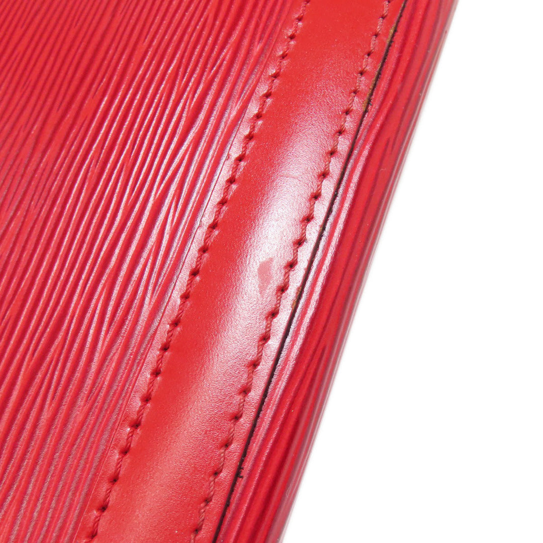 LOUIS VUITTON Tote Bag M52287 Epi Red Ryu Sac Women Used Authentic