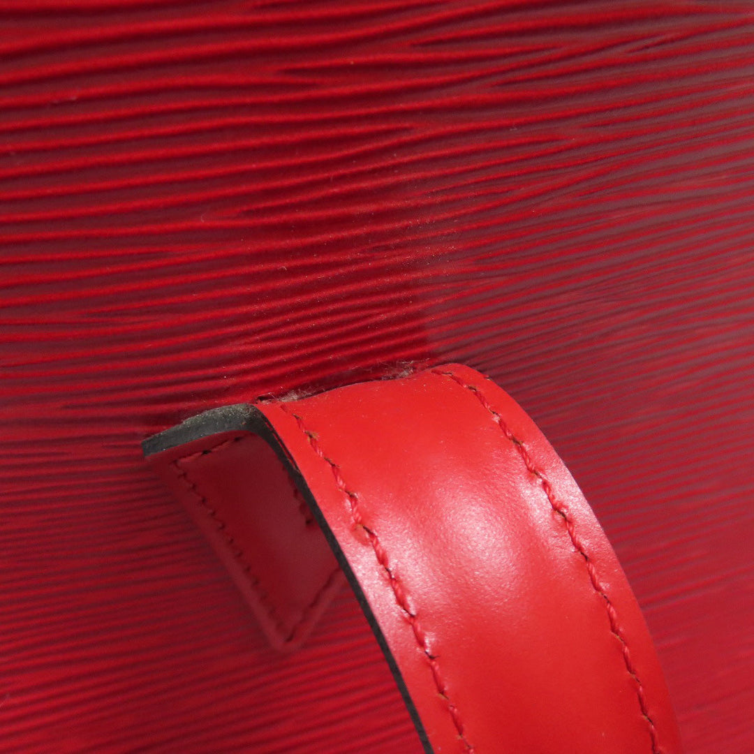LOUIS VUITTON Tote Bag M52287 Epi Red Ryu Sac Women Used Authentic