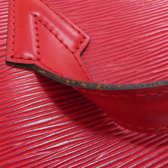 LOUIS VUITTON Tote Bag M52287 Epi Red Ryu Sac Women Used Authentic