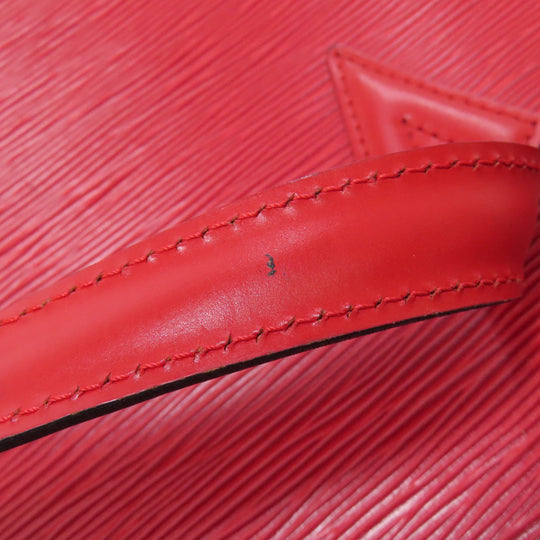 LOUIS VUITTON Tote Bag M52287 Epi Red Ryu Sac Women Used Authentic