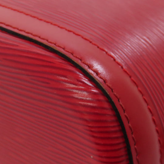 LOUIS VUITTON Tote Bag M52287 Epi Red Ryu Sac Women Used Authentic