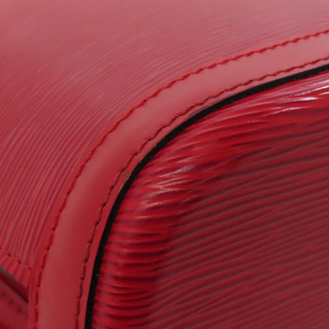 LOUIS VUITTON Tote Bag M52287 Epi Red Ryu Sac Women Used Authentic