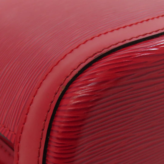 LOUIS VUITTON Tote Bag M52287 Epi Red Ryu Sac Women Used Authentic