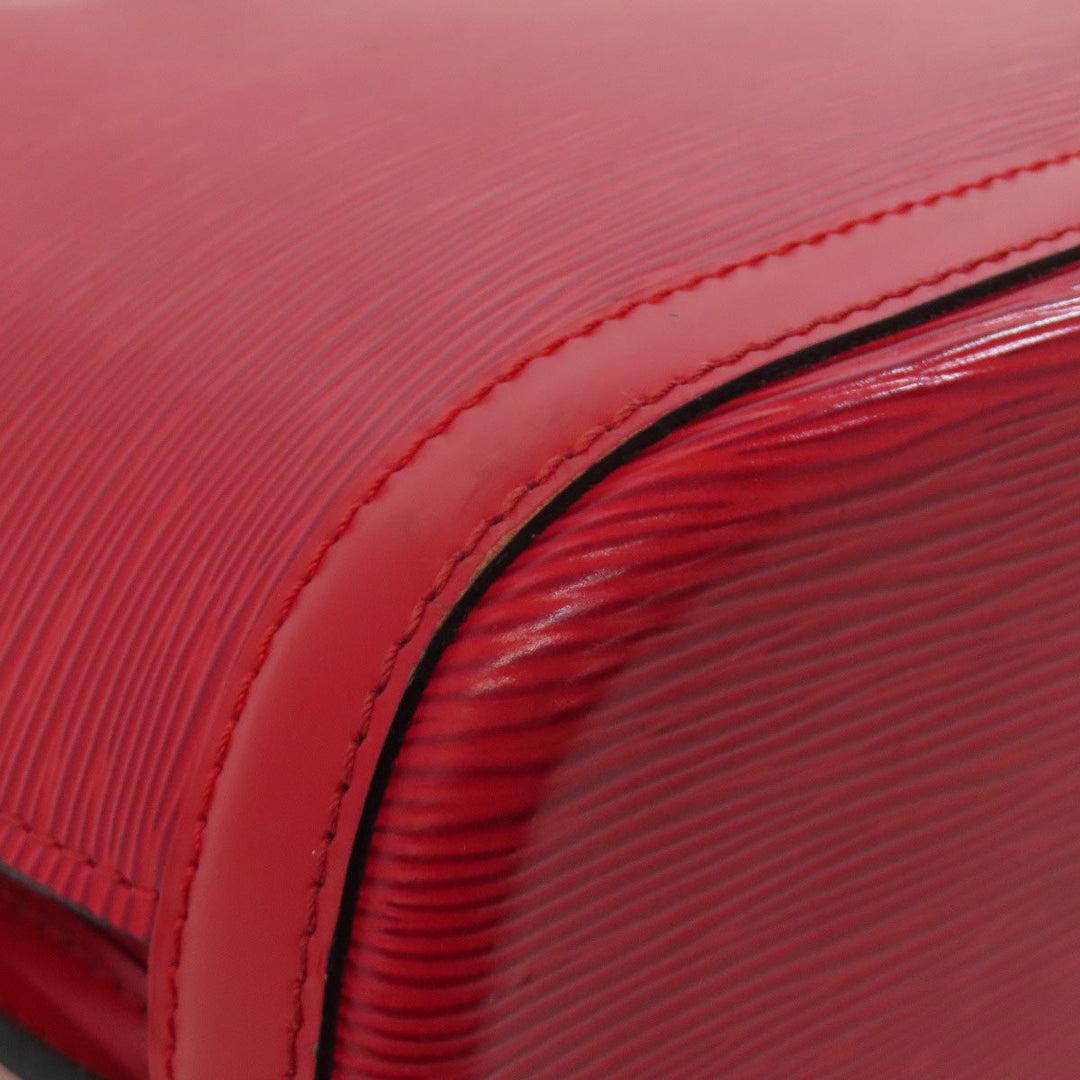 LOUIS VUITTON Tote Bag M52287 Epi Red Ryu Sac Women Used Authentic