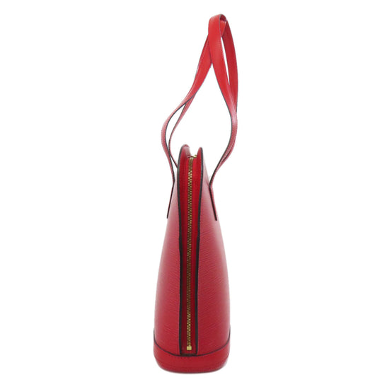 LOUIS VUITTON Tote Bag M52287 Epi Red Ryu Sac Women Used Authentic