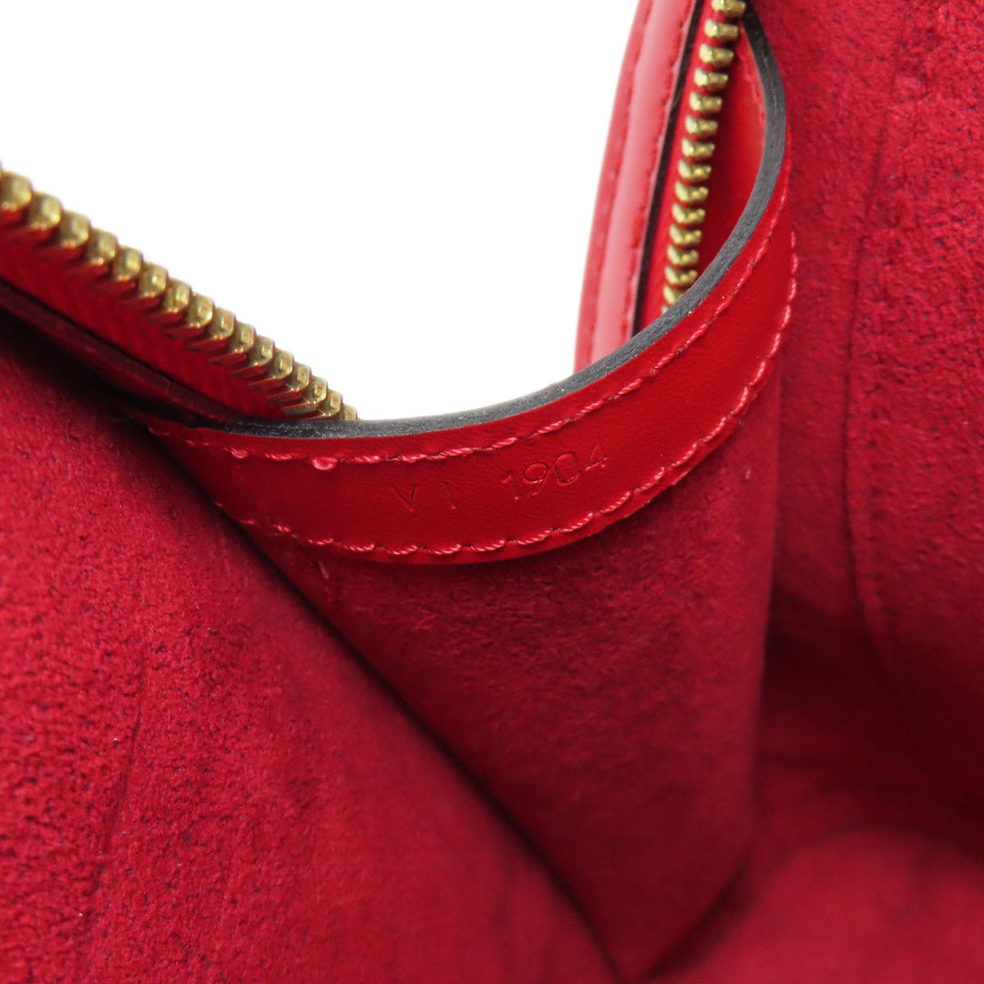 LOUIS VUITTON Tote Bag M52287 Epi Red Ryu Sac Women Used Authentic