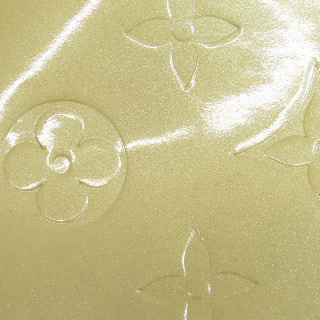 LOUIS VUITTON Tote Bag Vernis beige Houston Women Used Authentic