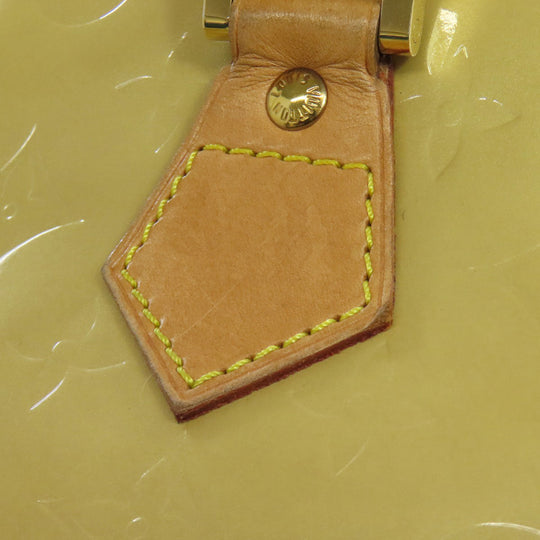 LOUIS VUITTON Tote Bag Vernis beige Houston Women Used Authentic