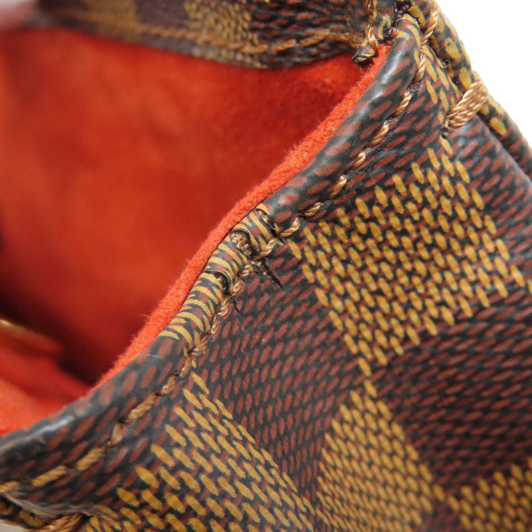 LOUIS VUITTON Tote Bag N51123 Damier canvas Brown Parioli PM Women Used Authentic