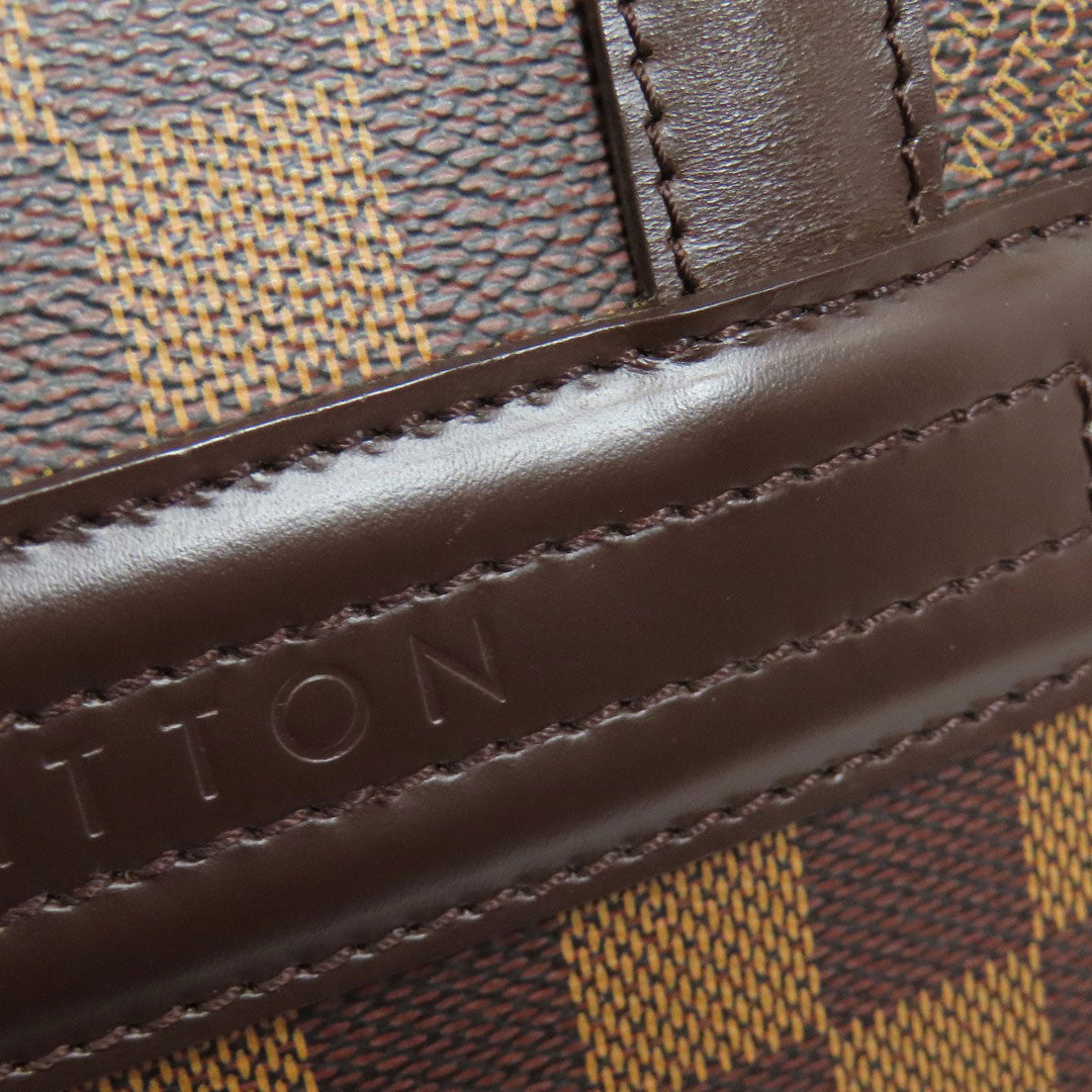 LOUIS VUITTON Tote Bag N51123 Damier canvas Brown Parioli PM Women Used Authentic