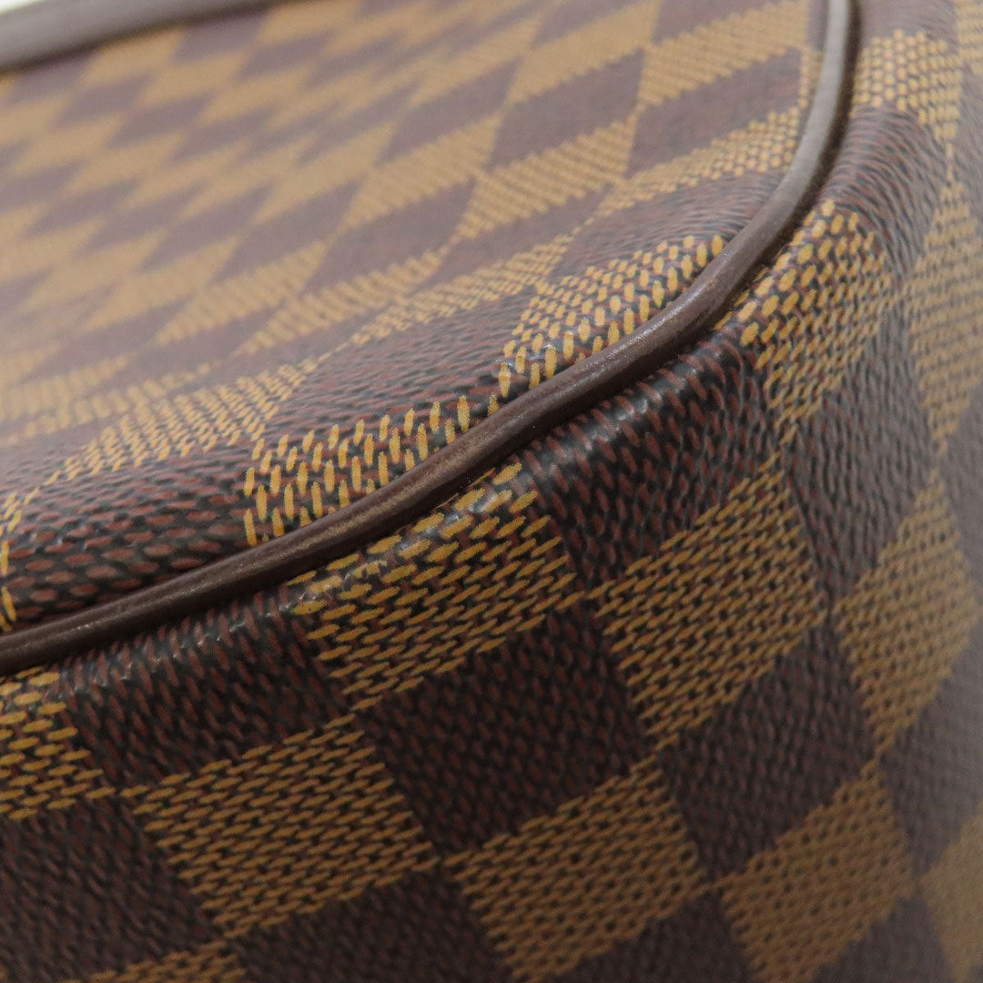 LOUIS VUITTON Tote Bag N51123 Damier canvas Brown Parioli PM Women Used Authentic