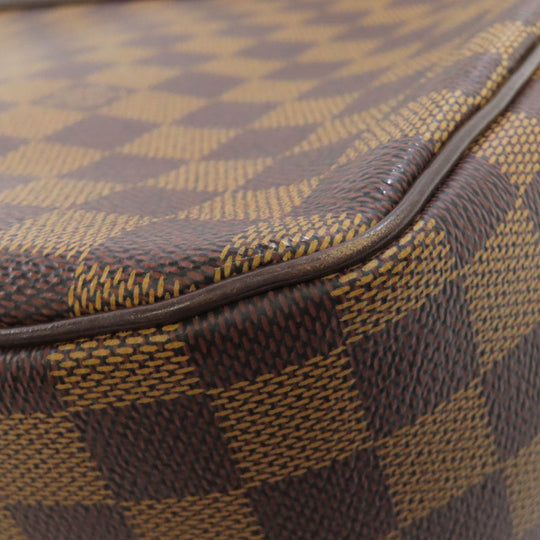 LOUIS VUITTON Tote Bag N51123 Damier canvas Brown Parioli PM Women Used Authentic