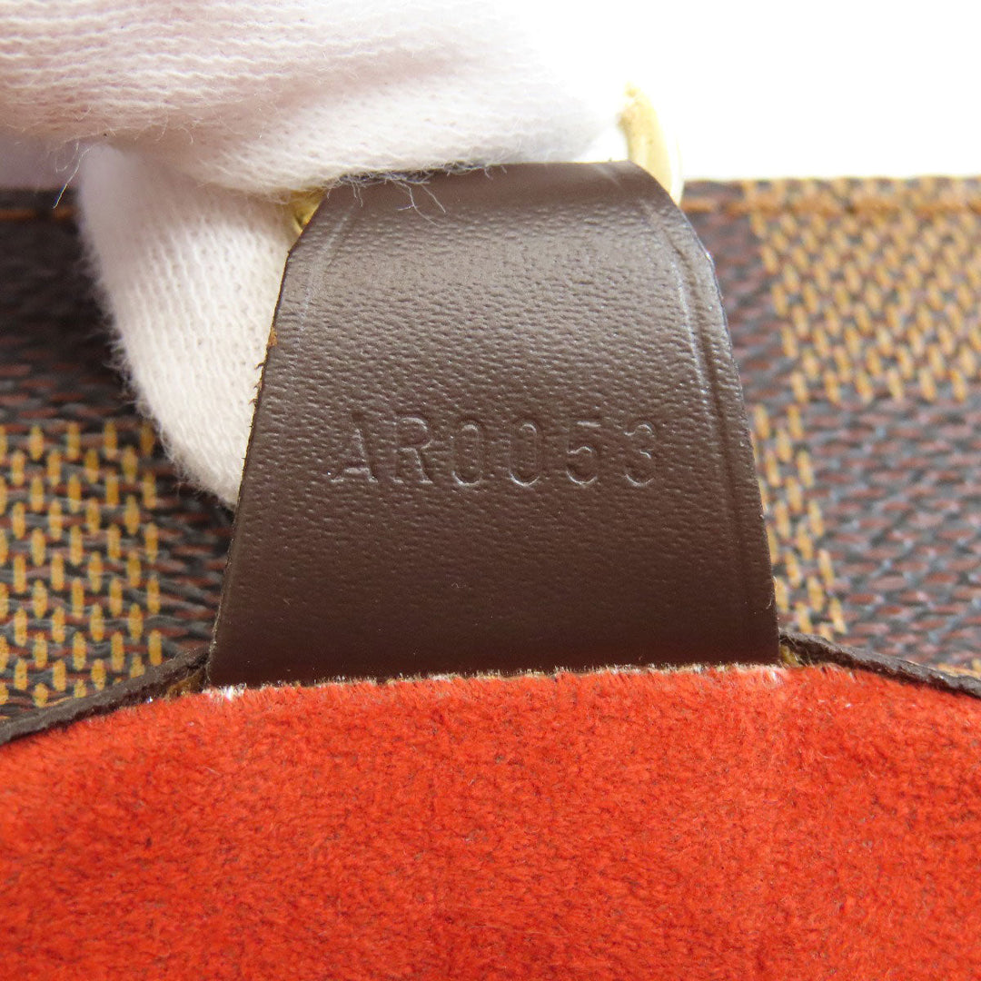 LOUIS VUITTON Tote Bag N51123 Damier canvas Brown Parioli PM Women Used Authentic