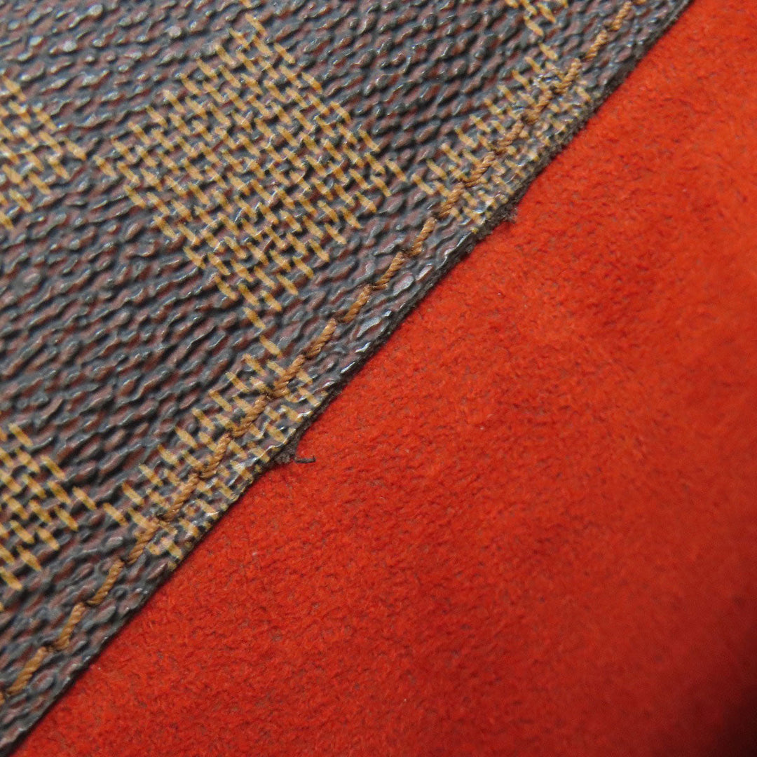 LOUIS VUITTON Tote Bag N51123 Damier canvas Brown Parioli PM Women Used Authentic