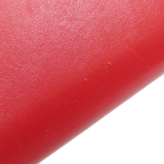 GUCCI Long Wallet Purse 476084 leather Red Sylvie Continental Women Used Authentic
