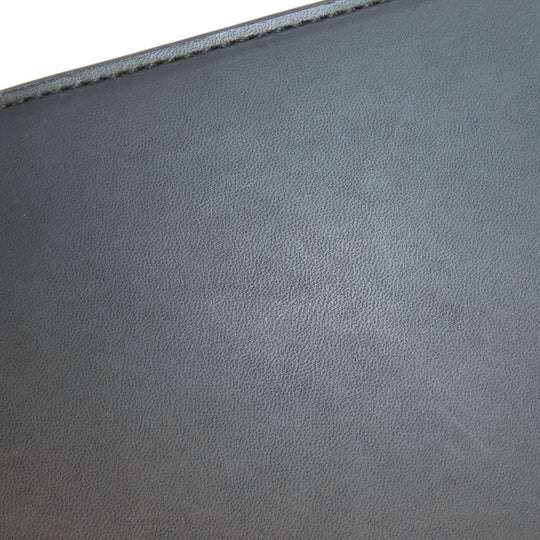 BURBERRY Handbag leather black Women Used Authentic