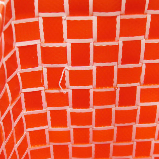 MARNI Handbag polypropylene Orange logo Women Used Authentic