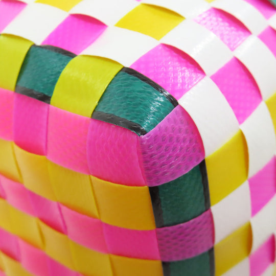 MARNI Handbag polypropylene yellow logo