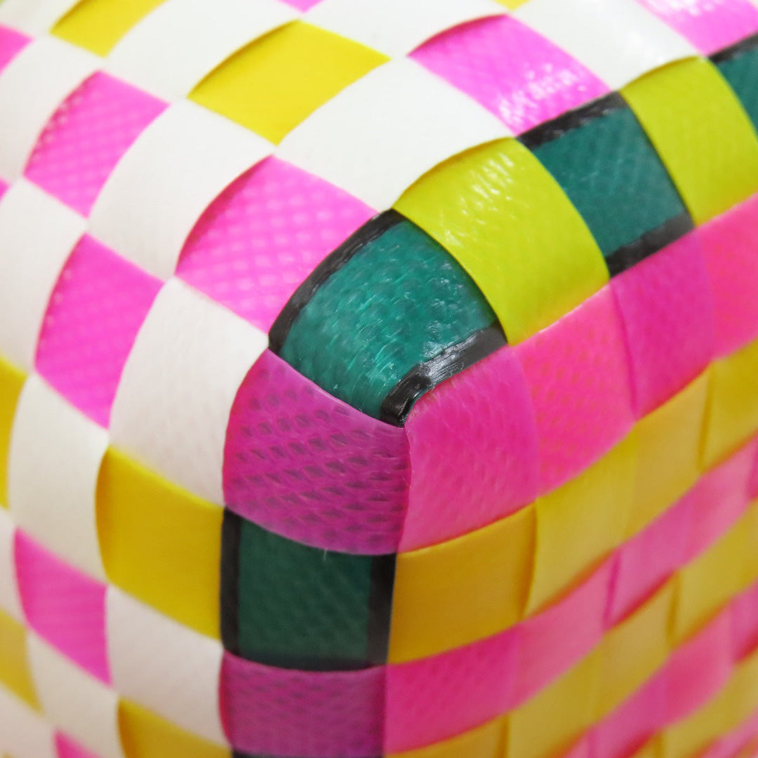 MARNI Handbag polypropylene yellow logo