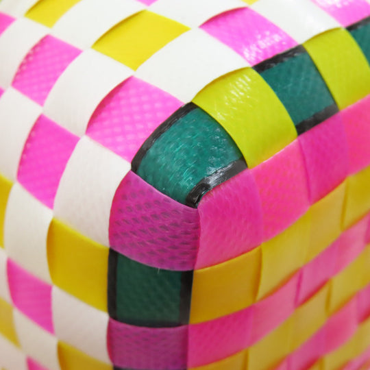 MARNI Handbag polypropylene yellow logo