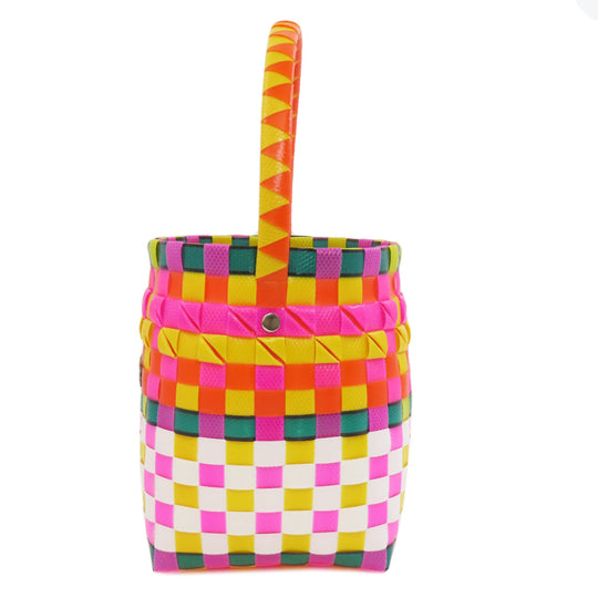 MARNI Handbag polypropylene yellow logo