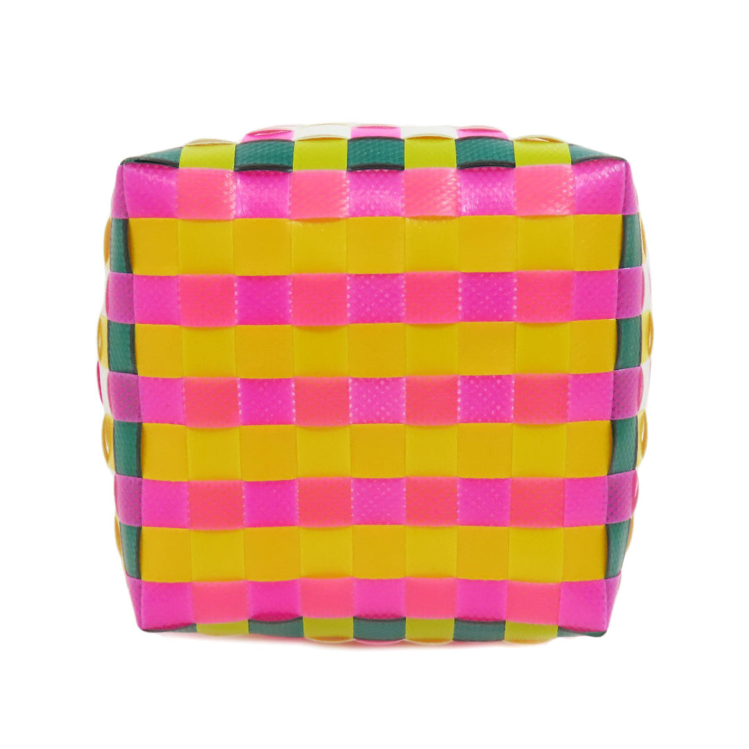 MARNI Handbag polypropylene yellow logo