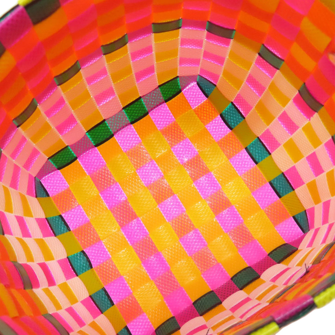 MARNI Handbag polypropylene yellow logo