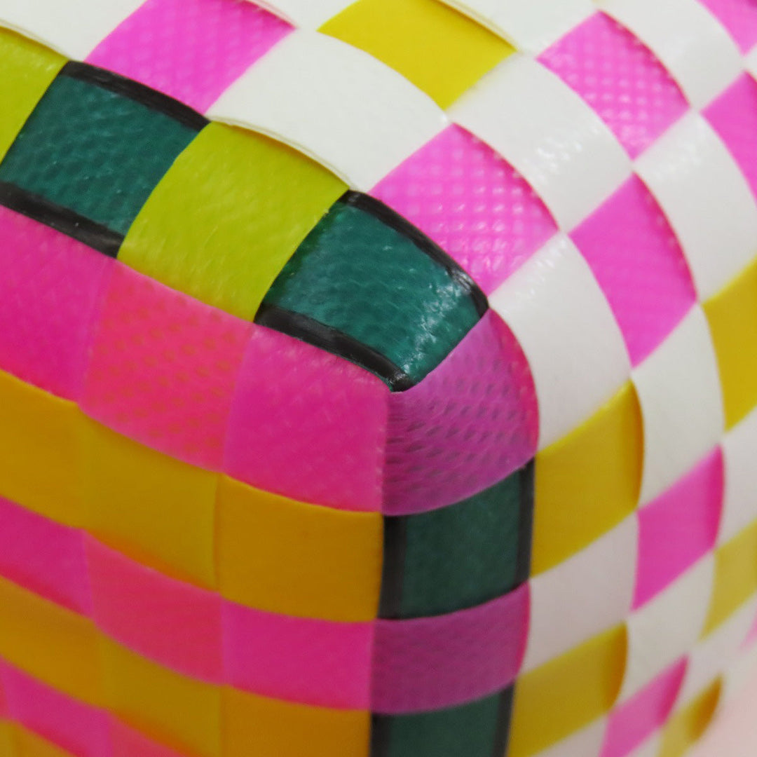 MARNI Handbag polypropylene yellow logo