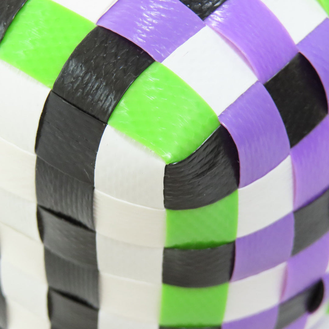 MARNI Handbag polypropylene purple logo Women Used Authentic