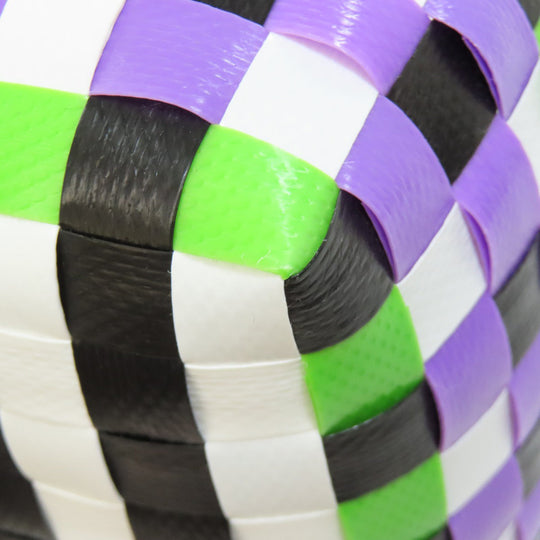 MARNI Handbag polypropylene purple logo Women Used Authentic